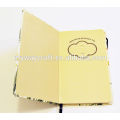 Daisy Flowers Ruled Notebook Diary Journal Hard Cover Medium bungee closure